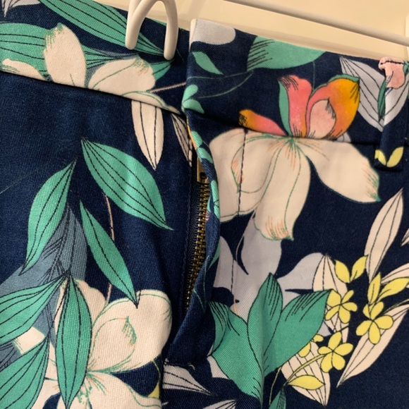 A.N.A Twill Shorts Navy Tropical 4 - Picture 6 of 7